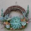 succulent wreath