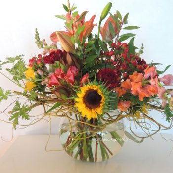 Fresh Flower Arrangement With Proteas