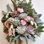 succulent bouquet -kimberly