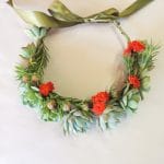 Succulent-wedding-crown