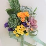 Flower girl-succulent-bouquet